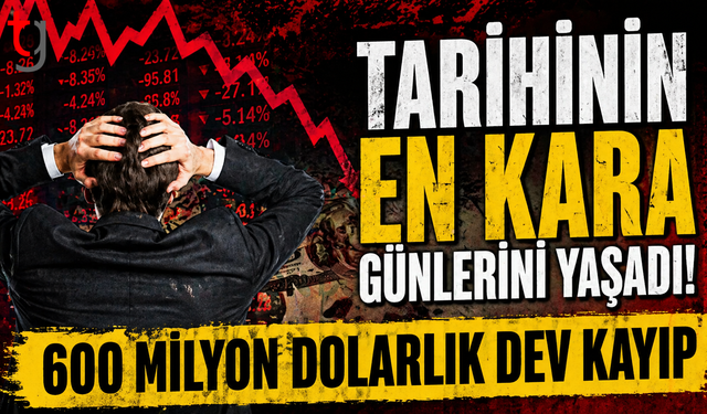 Tarihinin en kara günlerini yaşadı!