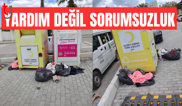 Yardım değil, sorumsuzluk!