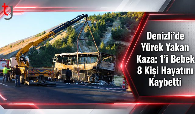 Türkiye'nin Denizli ilinde Yürek Yakan Kaza: 1’i Bebek 8 Kişi Hayatını Kaybetti