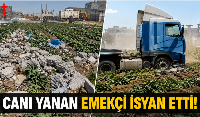 CANI YANAN EMEKÇİ İSYAN ETTİ!