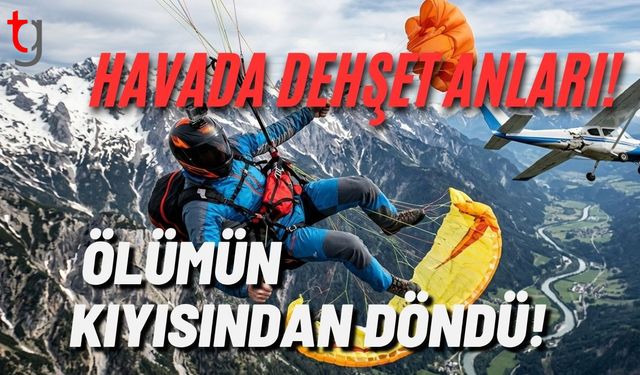 Havada Dehşet Anları! Öl*mün Kıyısından Döndü!