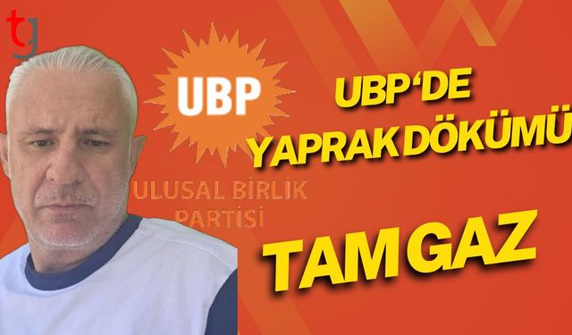 Ubp'de yaprak dokumu tam gaz
