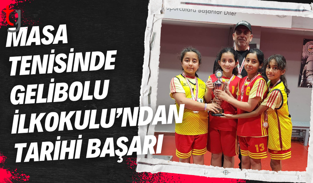 Gelibolu İlkokulu’ndan ilk katılımda büyük başarı