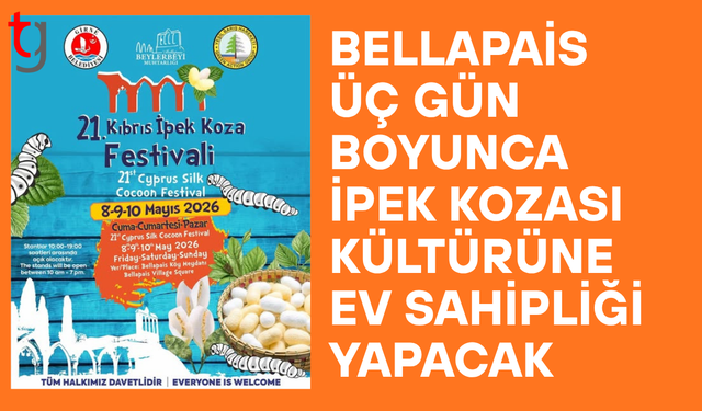 İpek kozası kültürü Bellapais’te yaşatılacak