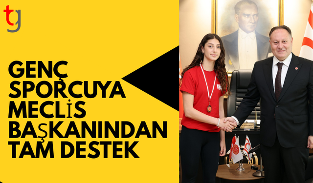 Başkan Öztürkler’den genç sporcuya destek mesajı