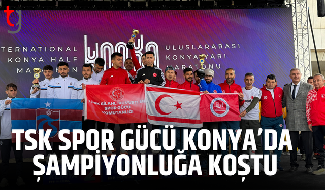 TSK Spor Gücü Türkiye yarı maraton liginde şampiyon oldu
