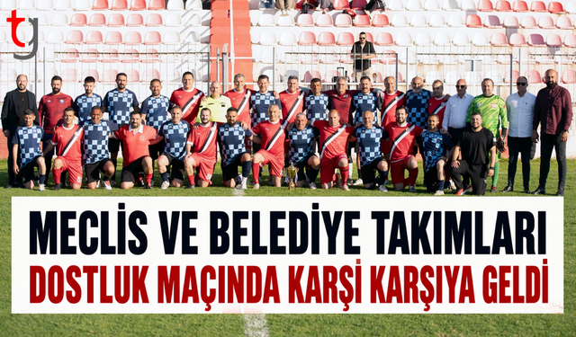 Meclis ile belediye sahada dostluk için buluştu