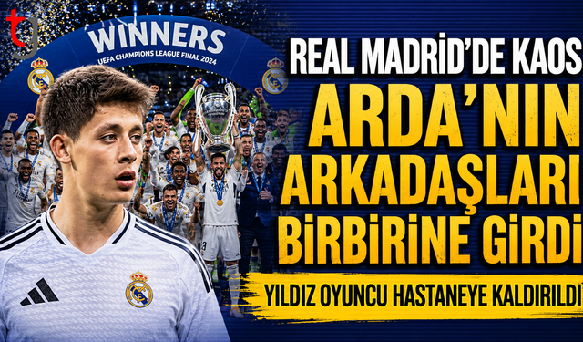 Real Madrid'de kaos!