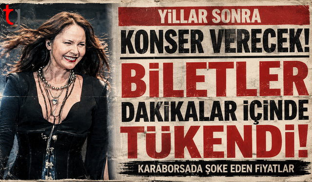Şebnem Ferah konser biletleri dakikalar içinde tükendi!