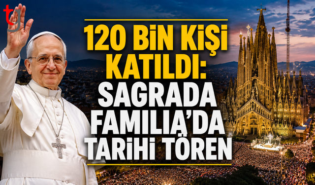 Papa Leo, Sagrada Familia’nın Yeni Kulesini Açtı