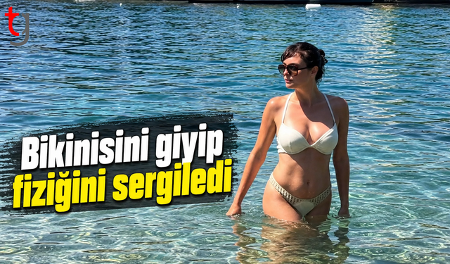 Melis Sezen Tatil Moduna Geçti