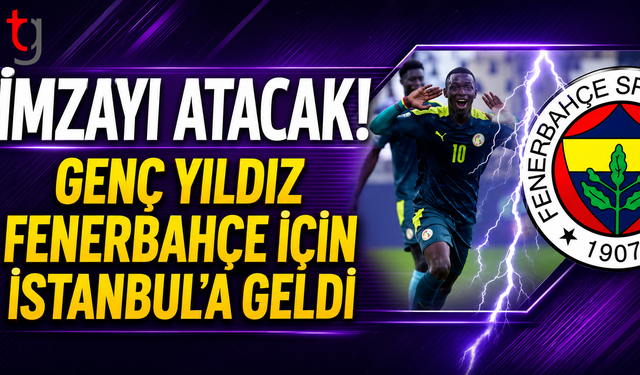 Fenerbahçe’nin Genç Transferi Amara Diouf İstanbul’da