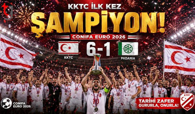 KKTC İlk Kez CONIFA EURO Şampiyonu