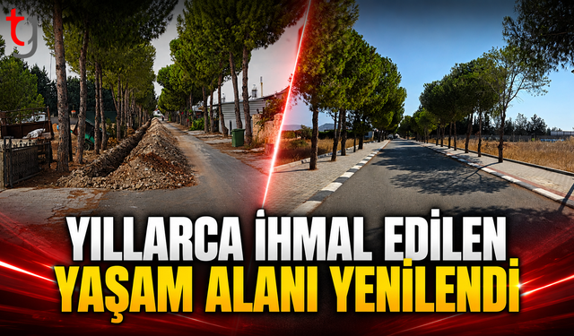 Yıllarca İhmal Edilen Yaşam Alanı Yenilendi