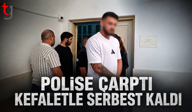 105 kilometre hızla polise çarptı, olay yerinden kaçtı. Ağır suçlamalara rağmen teminatla özgürlüğüne kavuştU