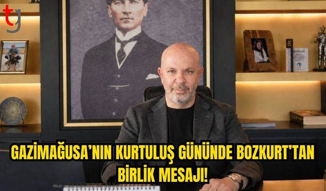 Gazimağusa’nın Kurtuluş Günü’nde Bozkurt’tan Güçlü Gelecek Mesajı
