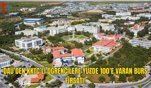 DAÜ’de Eğitim Desteği: Burslar Yüzde 100’e Kadar Çıkıyor