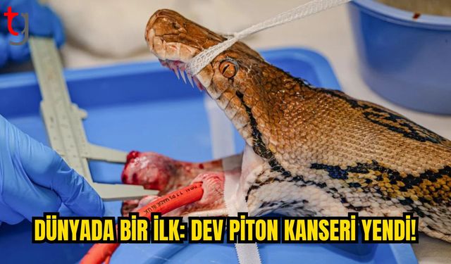 Kanser Tedavisi Gören Dev Pitondan Sevindiren Haber