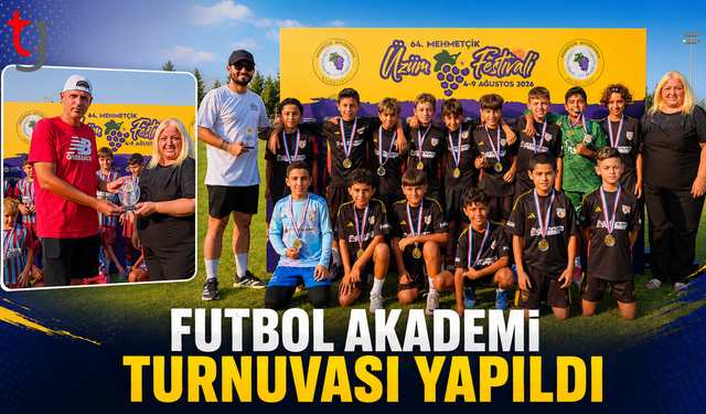 FUTBOL AKADEMİ TURNUVASI YAPILDI