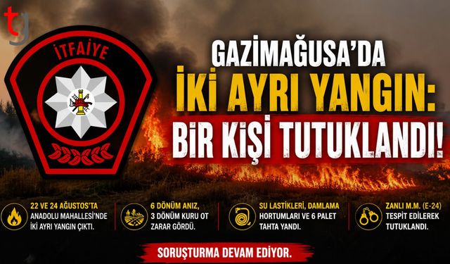 İki Ayrı Yangının Ardından M.M. Tutuklandı