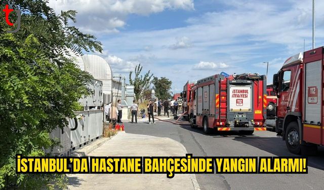 Murat Dilmener Hastanesi’nde Yangın Alarmı