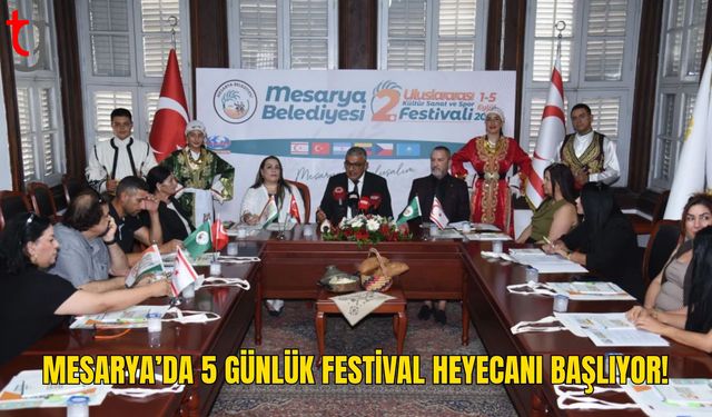 Mesarya’da 5 Günlük Kültür, Sanat ve Spor Şöleni Başlıyor