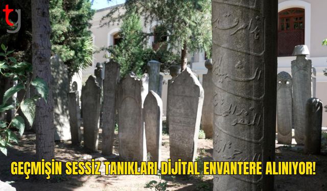 Tarihi Mezar Taşları GPS ile Haritalandırılıyor