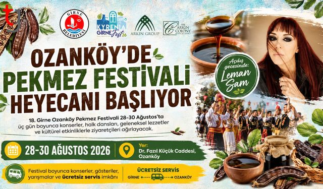 18. Ozanköy Pekmez Festivali İçin Geri Sayım Başladı