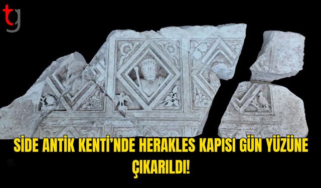 Side Antik Kenti’nde 3 Anıtsal Giriş Tespit Edildi