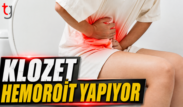Klozet  Hemoroit Yapıyor