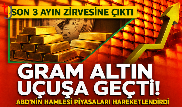 Gram Altın Son 3 Ayın Zirvesine Yaklaştı