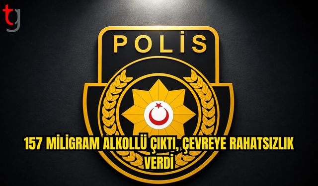 Gazimağusa’da Alkollü Şahıs Gündem Oldu