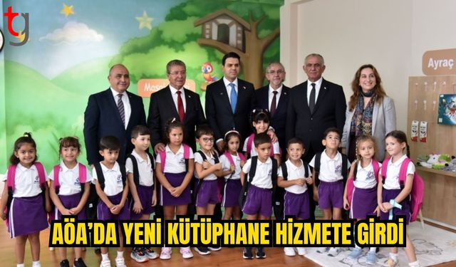 TİKA desteğiyle AÖA’ya yeni kütüphane