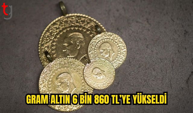 Altın Güne Yükselişle Başladı: Gram 6 Bin 860 TL