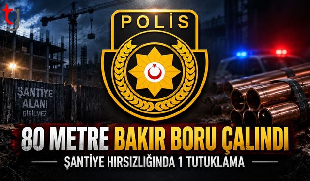 İnşaat Halindeki Sitede Bakır Hırsızlığı