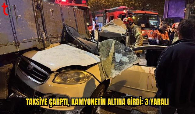 Piyalepaşa Bulvarı’nda Korkutan Kaza