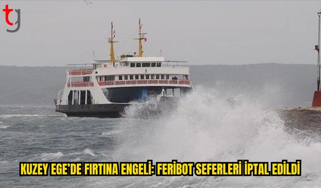 GESTAŞ’tan Fırtına Nedeniyle Sefer İptali