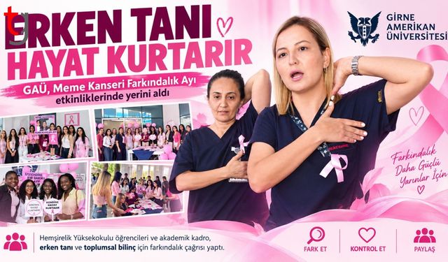 GAÜ’de “Erken Tanı Hayat Kurtarır” Mesajı