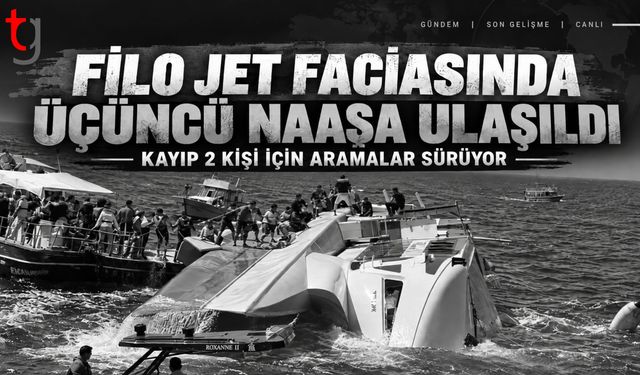 Girne Açıklarında Arama Çalışmaları Devam Ediyor