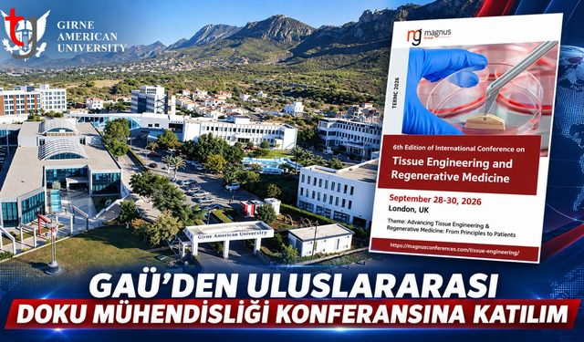 GAÜ, Londra’daki Bilimsel Konferansta Yer Aldı