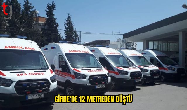 12 Metrelik Düşüşte Belinde Kırık Oluştu