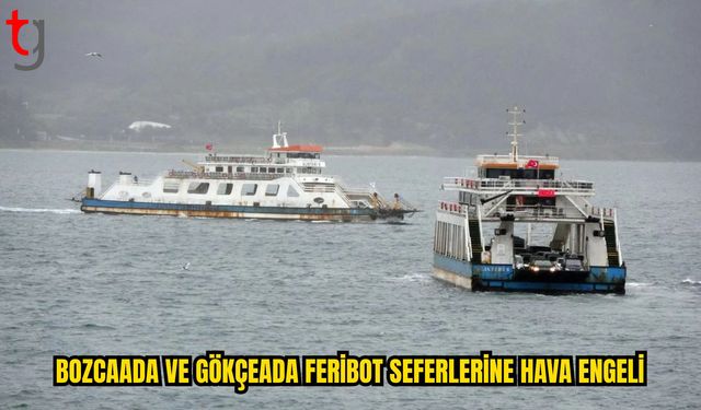 Olumsuz Hava Nedeniyle Bazı Feribot Seferleri İptal