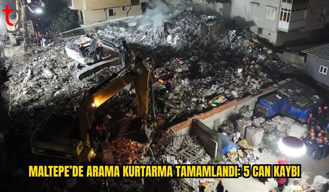 Çöken Binada Arama Kurtarma Sona Erdi
