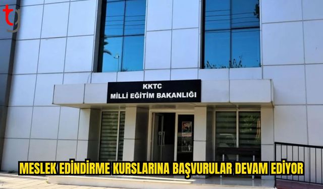 Nitelikli İş Gücü İçin Meslek Edindirme Kursları Sürüyor