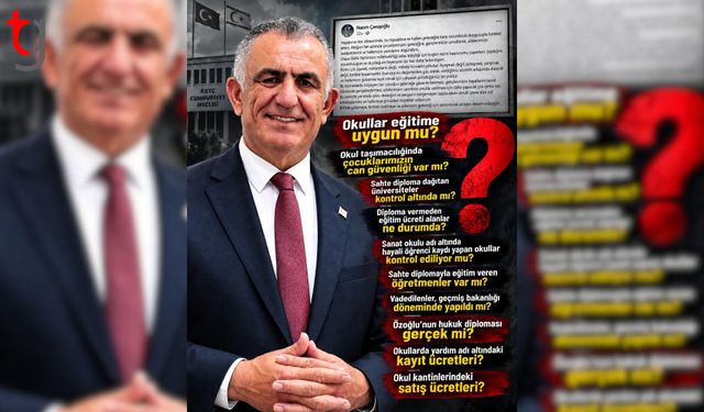 Nazım Çavuşoğlu’na Eğitim Sistemiyle İlgili Kritik Sorular