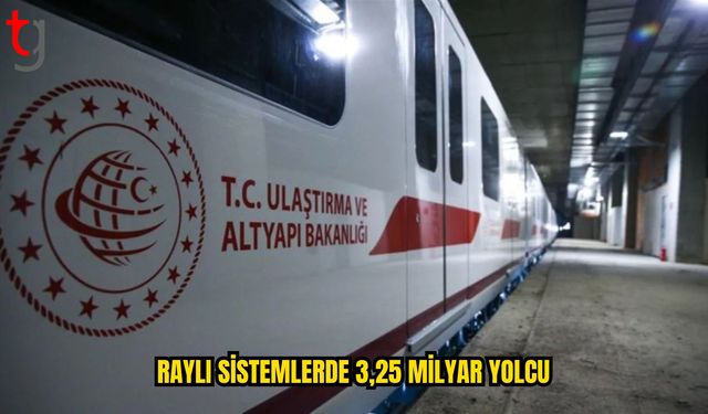 Raylı Sistem Hatları 1054,7 Kilometreye Ulaştı