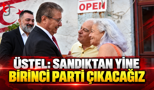 ÜSTEL: “SANDIKTAN YİNE BİRİNCİ PARTİ ÇIKACAĞIZ”