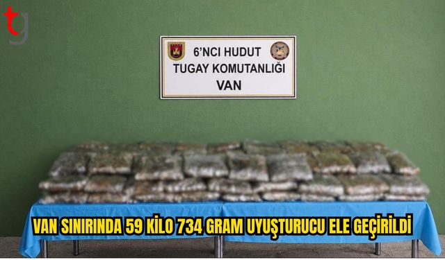 Van Sınırında Yasaklı Madde Operasyonu