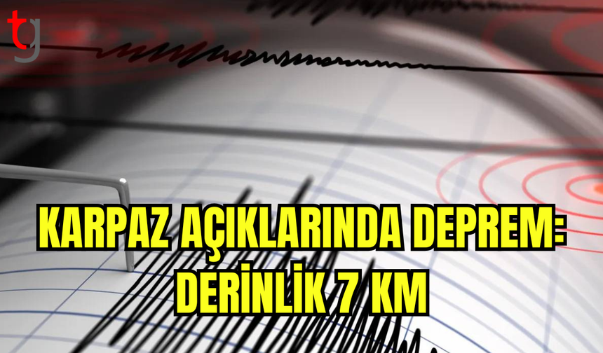 Akdeniz’de 3,8 Büyüklüğünde Deprem