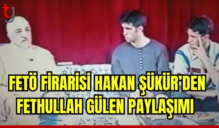 Fetö firarisi Hakan Şükür'ün Fethullah Gülen paylaşımı